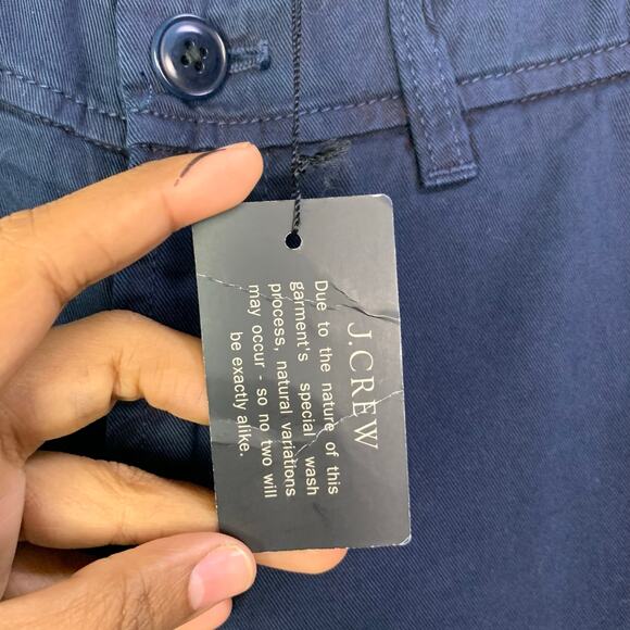 NEW J.Crew Chino Shorts Women's 4 Navy Casual Summer Essential - Picture 3 of 11